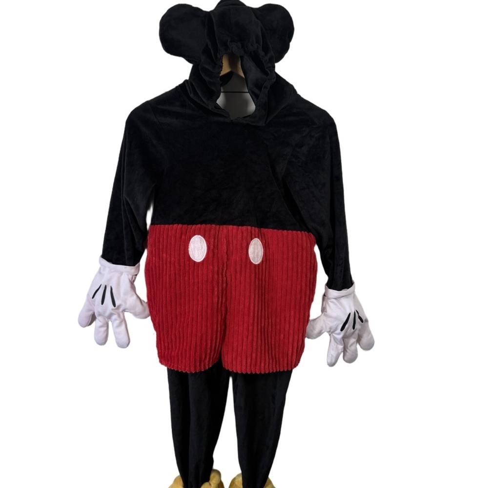 Disney Store Mickey Mouse Kids Costume 5/6 – Full Outfit Gloves & Shoe Covers